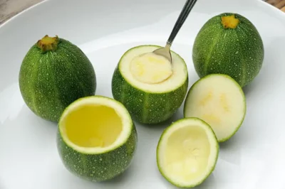 Comment creuser les courgettes rondes