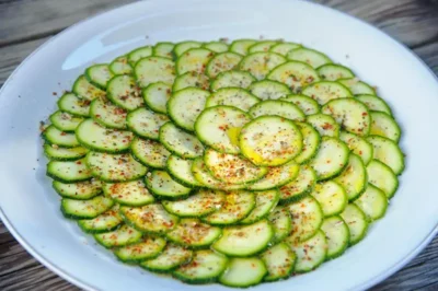 Zucchini carpaccio recipe