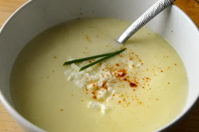 Recette de soupe de cœurs de courgettes