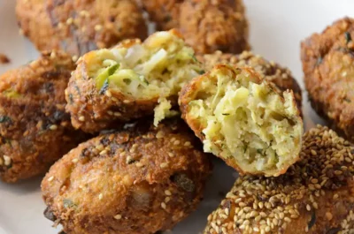 Zucchini falafel recipe