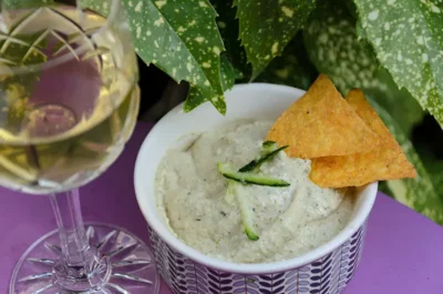 Zucchini and anchovy spread